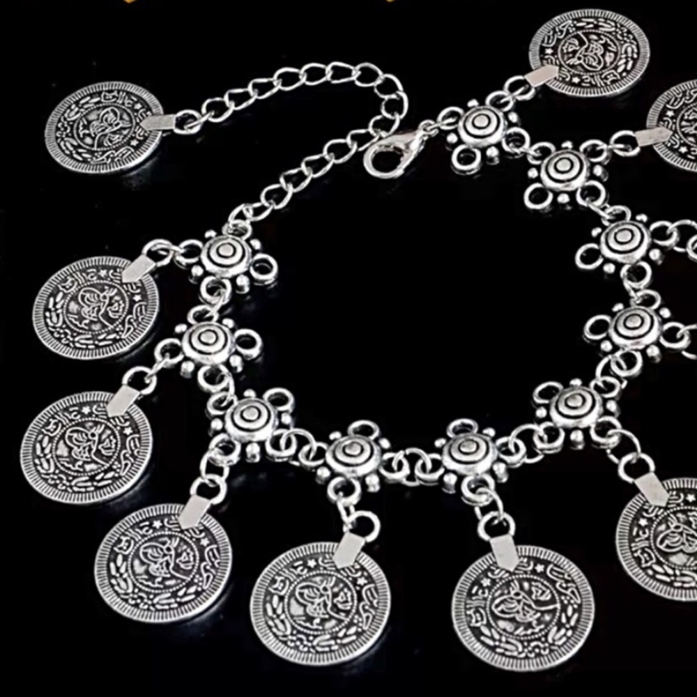 🔴3/$15🔴 Boho Gypsy Coin Charm Bracelet